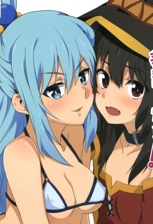 Nikoushikou (Nekosaki Aoi) Megumin ni Karei na Shasei o! 3 (Kono Subarashii Sekai ni Syukufuku o!) English