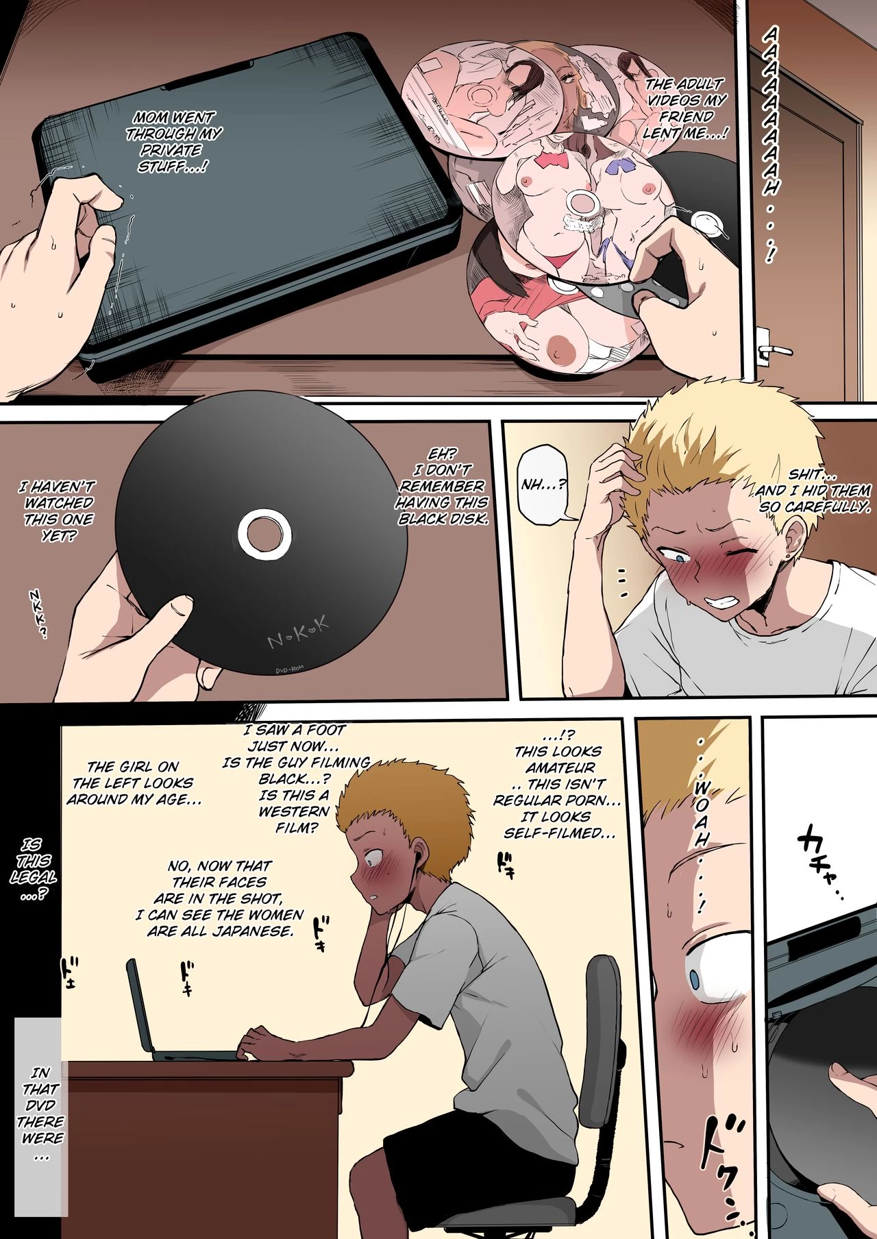 Kokujin no Tenkousei NTR ru (Color) image number 20