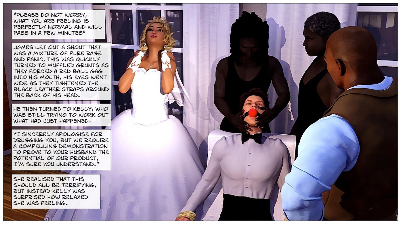 Sexy3DComics (gonzo) - Black Takes White porn comic image number 12