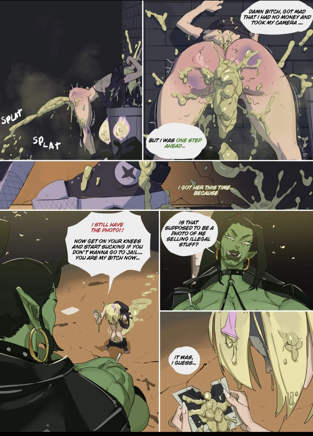 A femboy was humiliation making orc futa and other futa women but he now wants revenge but it Backfired image number 2