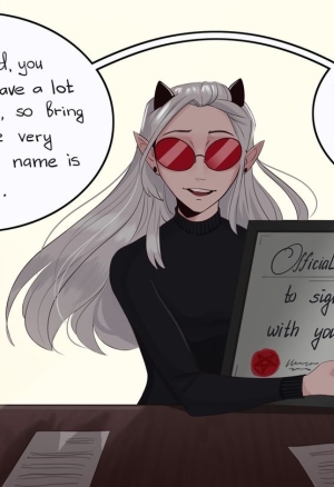 Horny-Oni - Contract with Horny Oni. Lord Dominator (Wander Over Yonder)