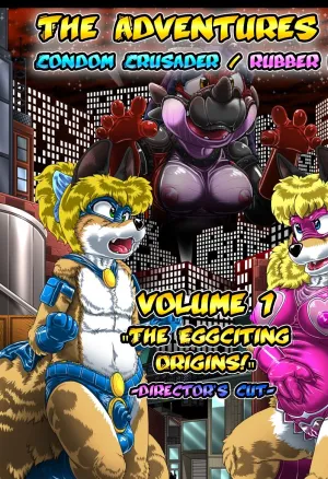 Condom Crusader Issues 1-3 by Kitsune Youkai (Directors Cut)