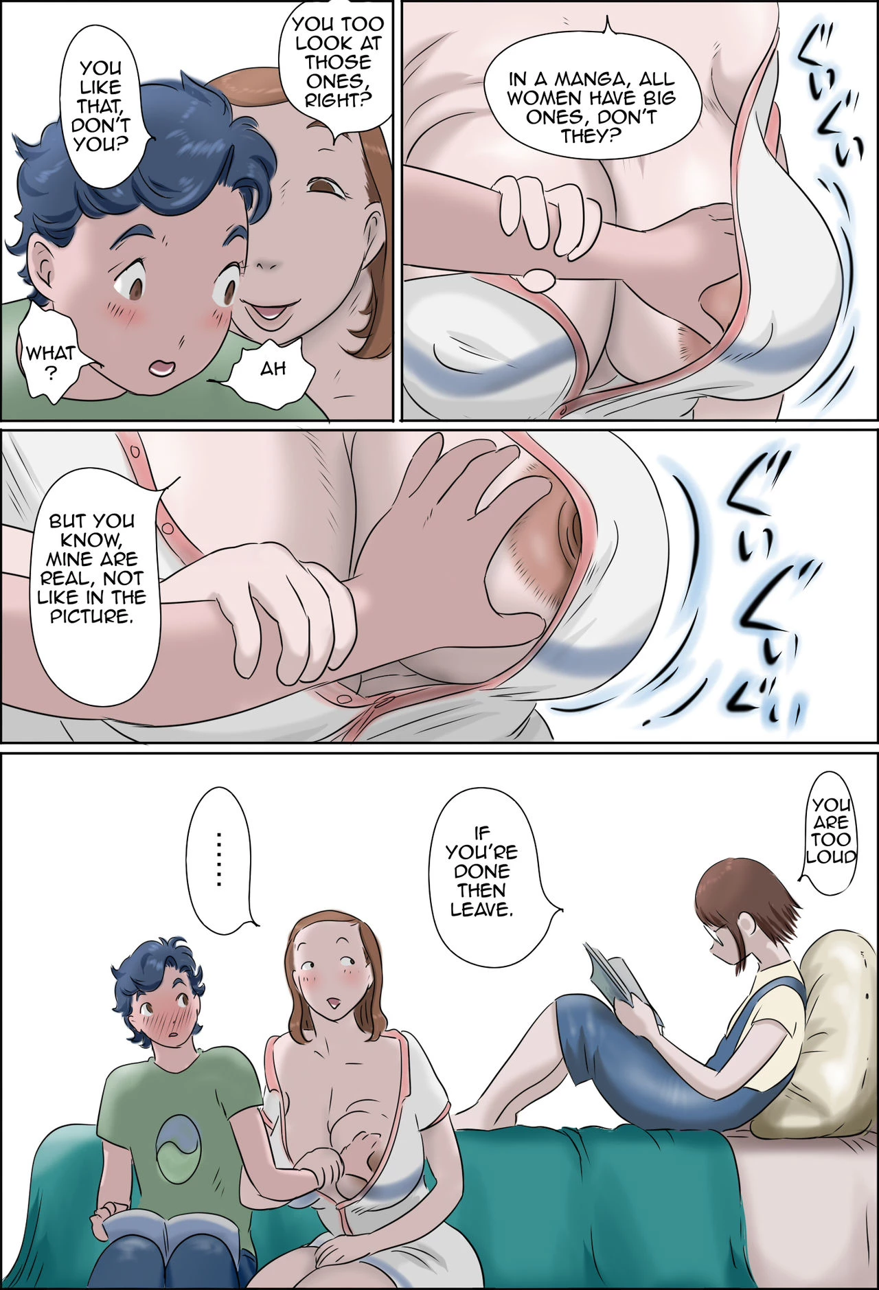 Kanojo no Hahaoya ga Guigui Sasottekuru Ken  My Girlfriends Mother Jumps my Bones image number 16