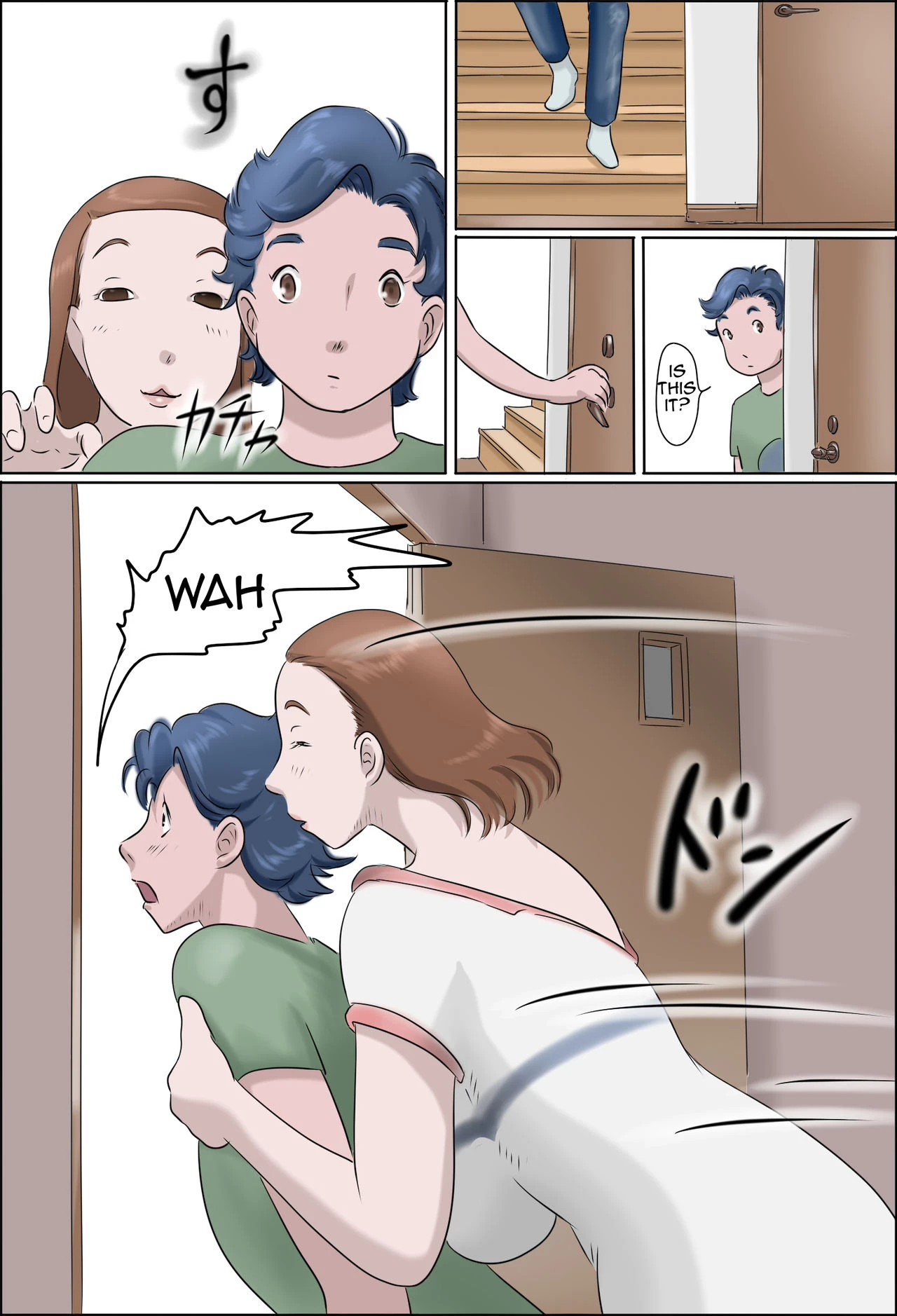 Kanojo no Hahaoya ga Guigui Sasottekuru Ken  My Girlfriends Mother Jumps my Bones image number 18