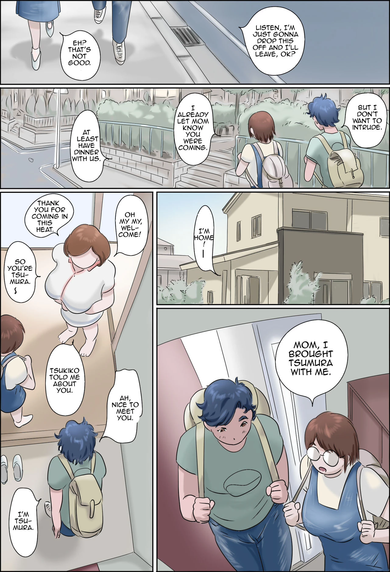 Kanojo no Hahaoya ga Guigui Sasottekuru Ken  My Girlfriends Mother Jumps my Bones image number 1