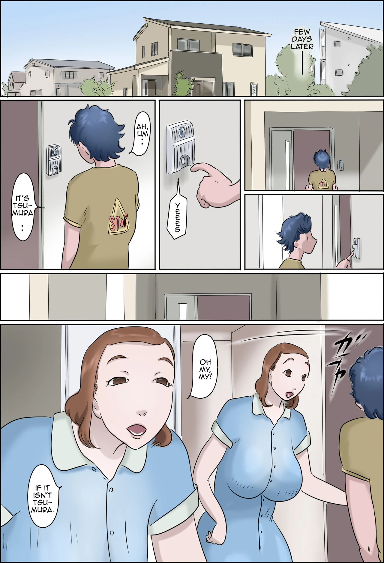 Kanojo no Hahaoya ga Guigui Sasottekuru Ken  My Girlfriends Mother Jumps my Bones image number 38