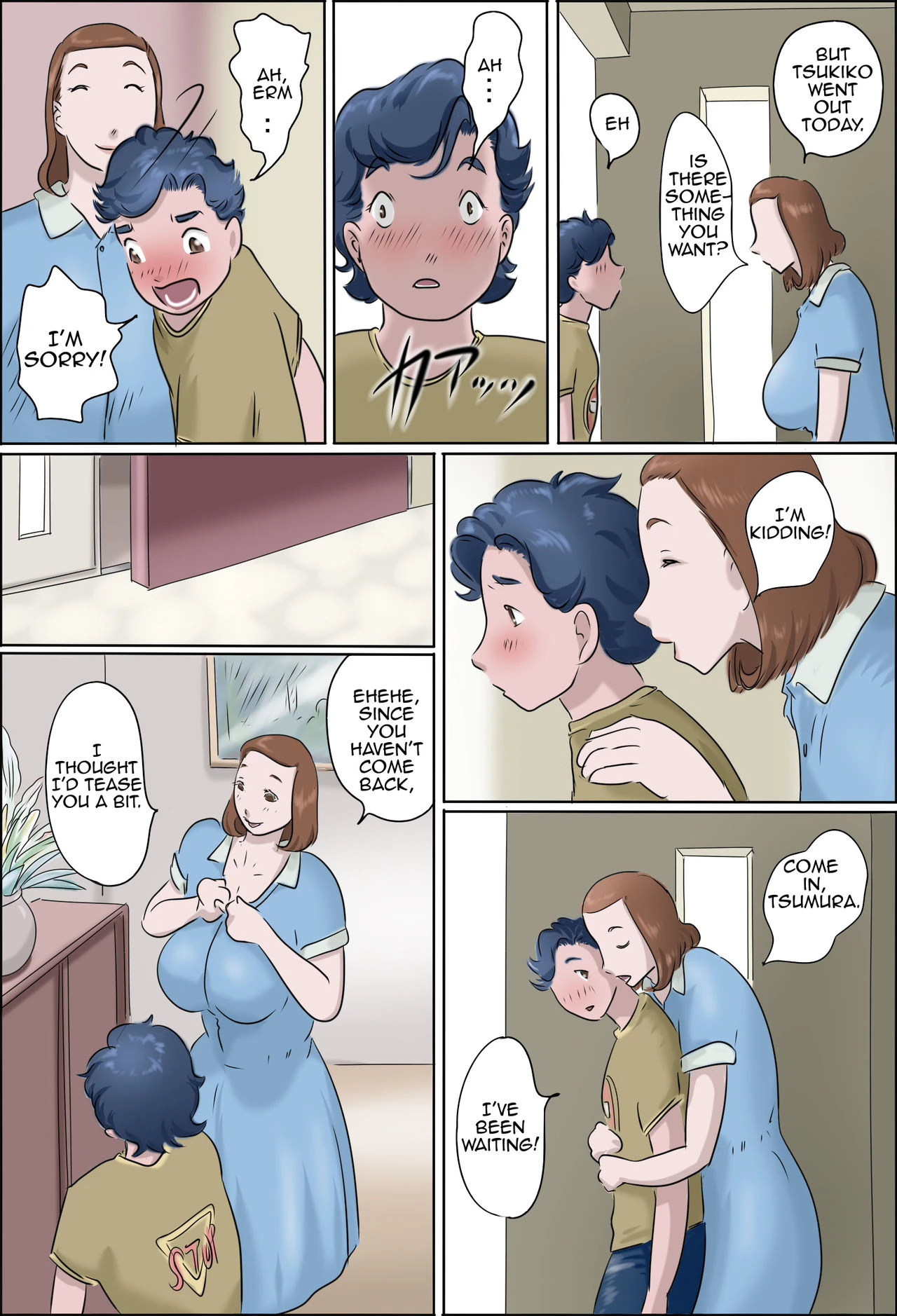 Kanojo no Hahaoya ga Guigui Sasottekuru Ken  My Girlfriends Mother Jumps my Bones image number 39