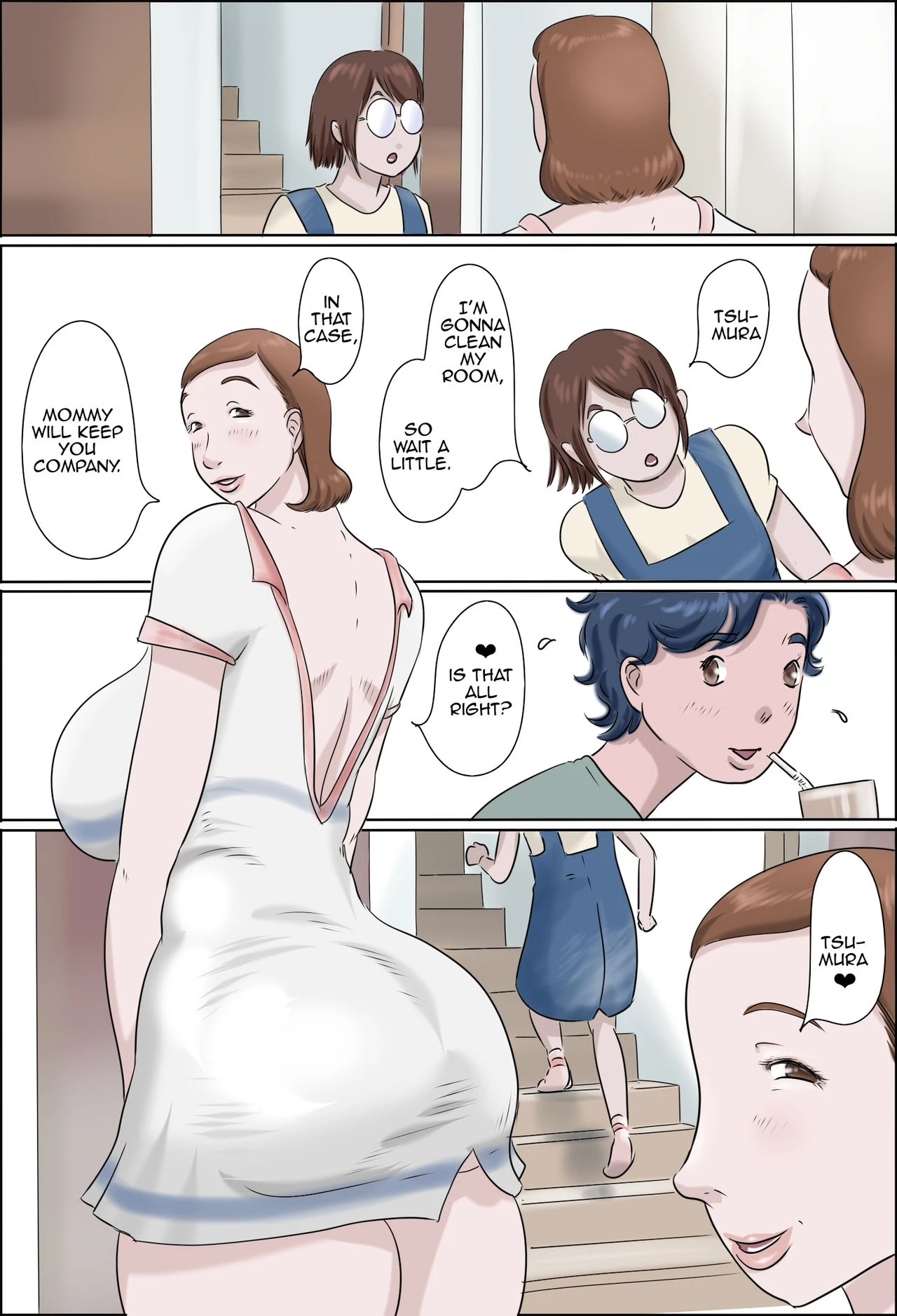 Kanojo no Hahaoya ga Guigui Sasottekuru Ken  My Girlfriends Mother Jumps my Bones image number 4