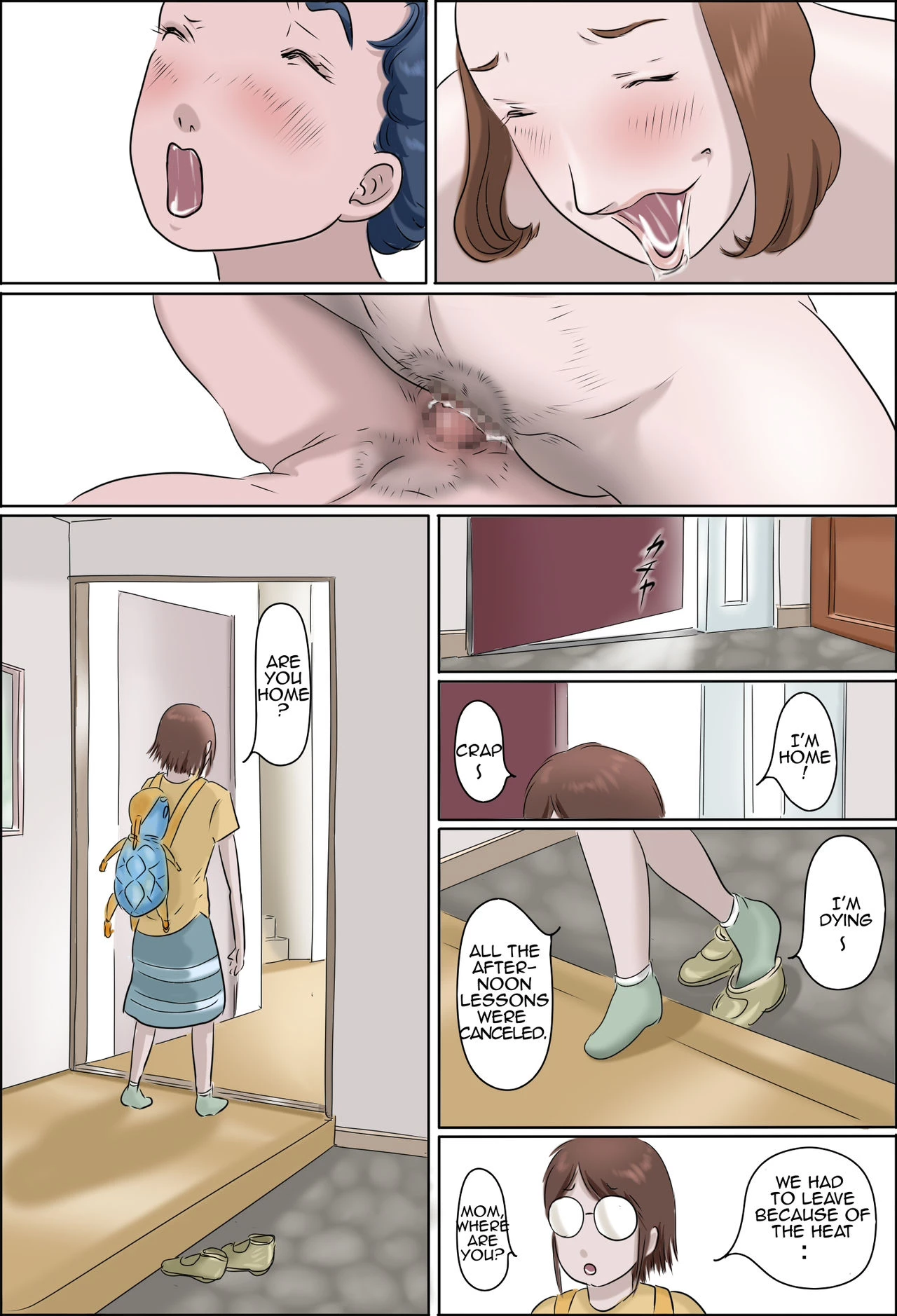 Kanojo no Hahaoya ga Guigui Sasottekuru Ken  My Girlfriends Mother Jumps my Bones image number 53