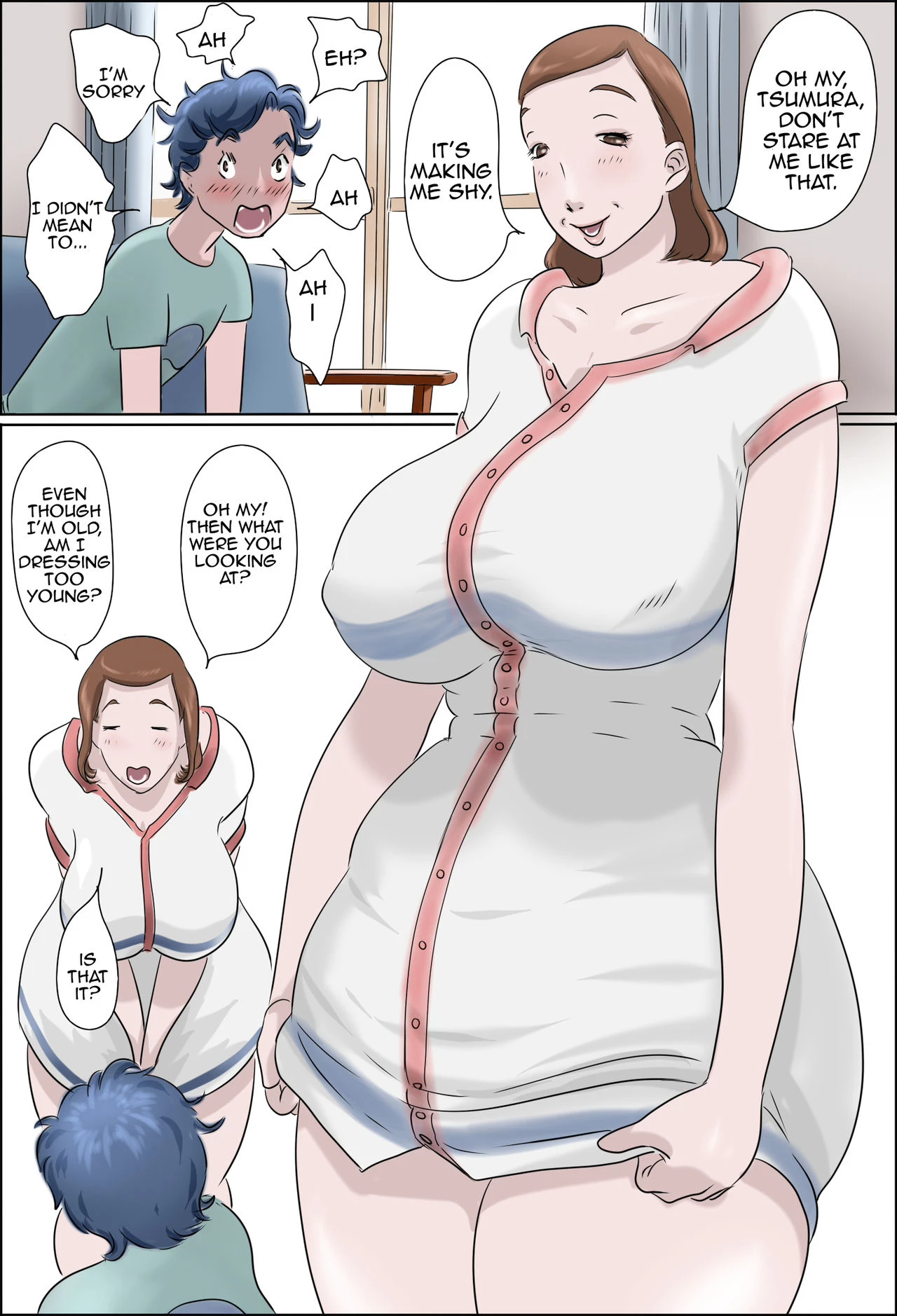 Kanojo no Hahaoya ga Guigui Sasottekuru Ken  My Girlfriends Mother Jumps my Bones image number 6