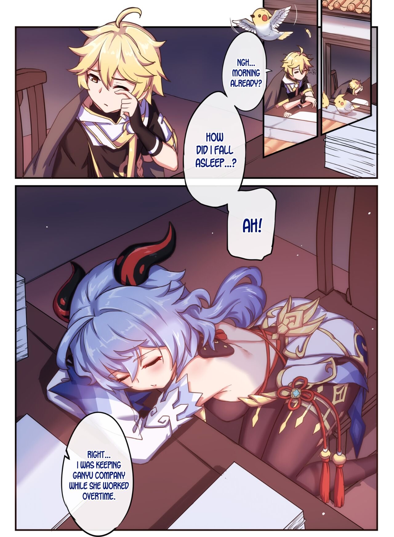 Longow Flintlock - Working Overtime With Ganyu (Genshin Impact) English
