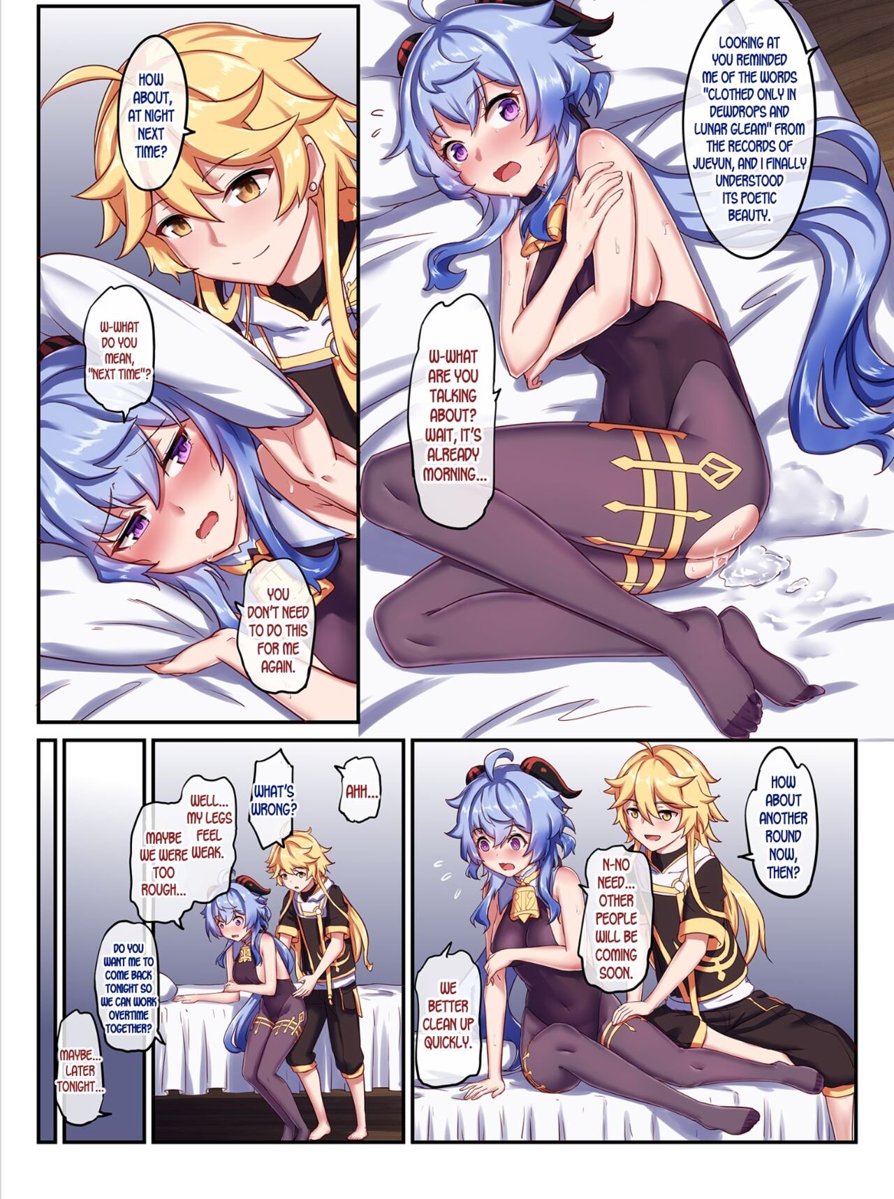 Longow Flintlock - Working Overtime With Ganyu (Genshin Impact) English image number 19