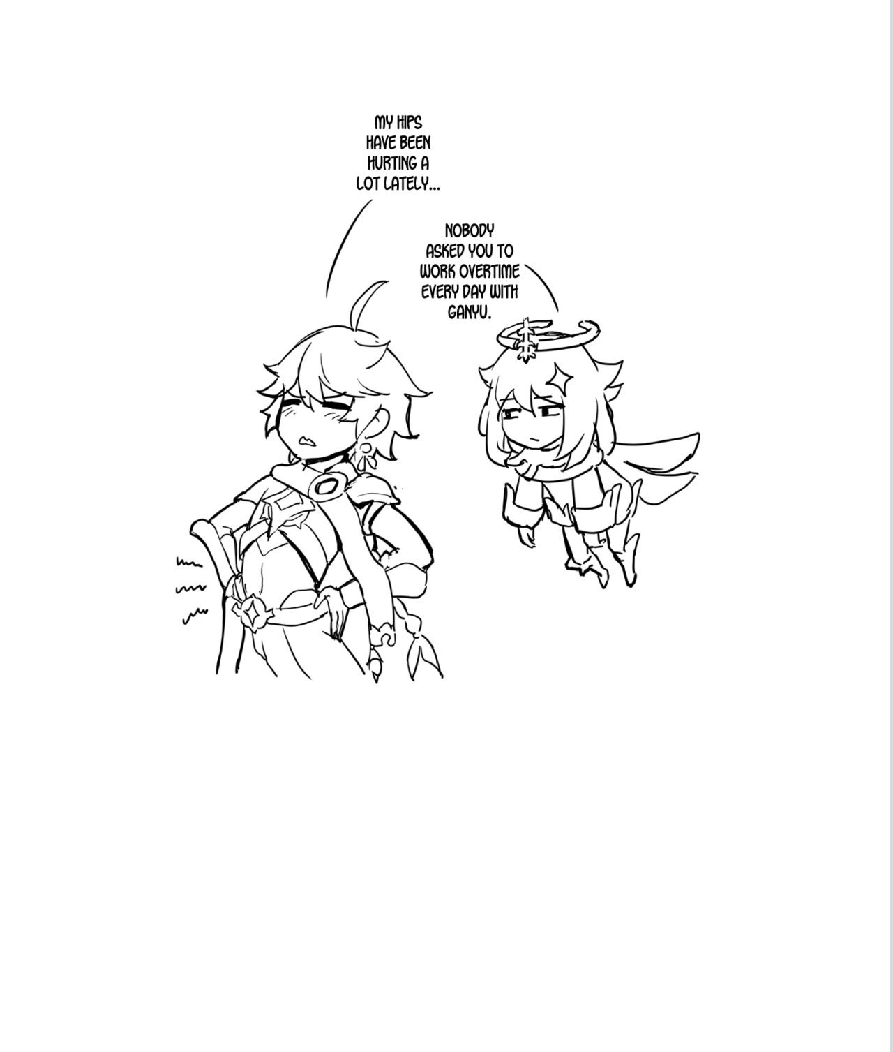 Longow Flintlock - Working Overtime With Ganyu (Genshin Impact) English image number 21