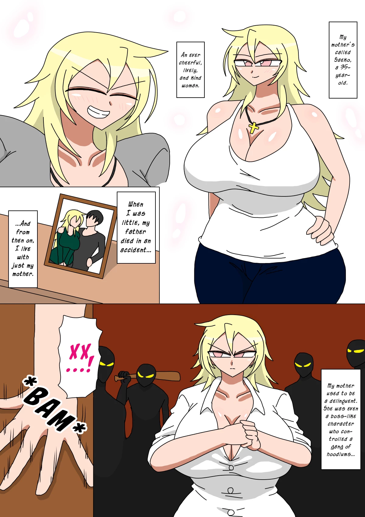 Motoyan Kaa-san to Futarikiri no Seikatsu image number 1