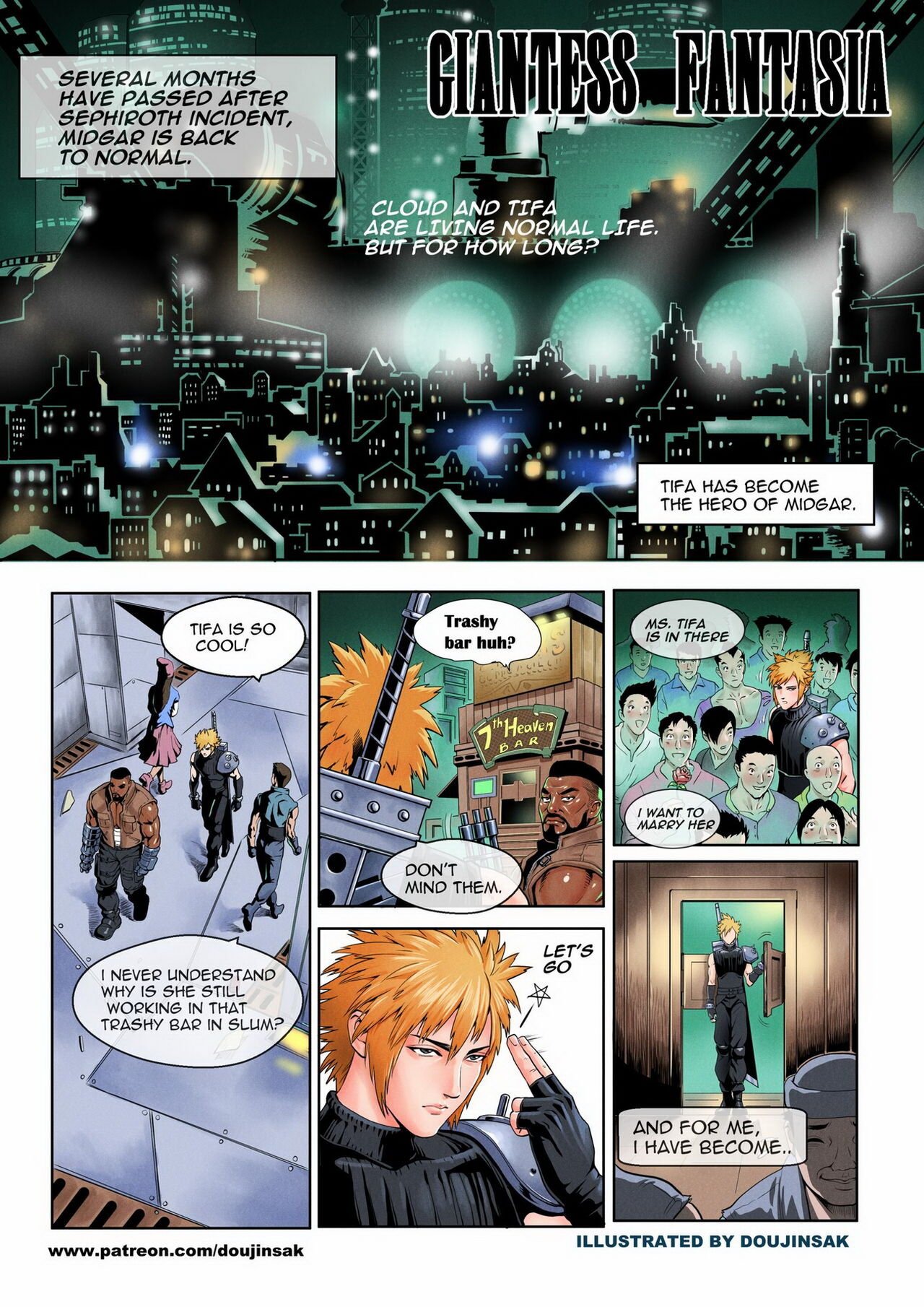Doujinsak - Giantess Fantasia (English)