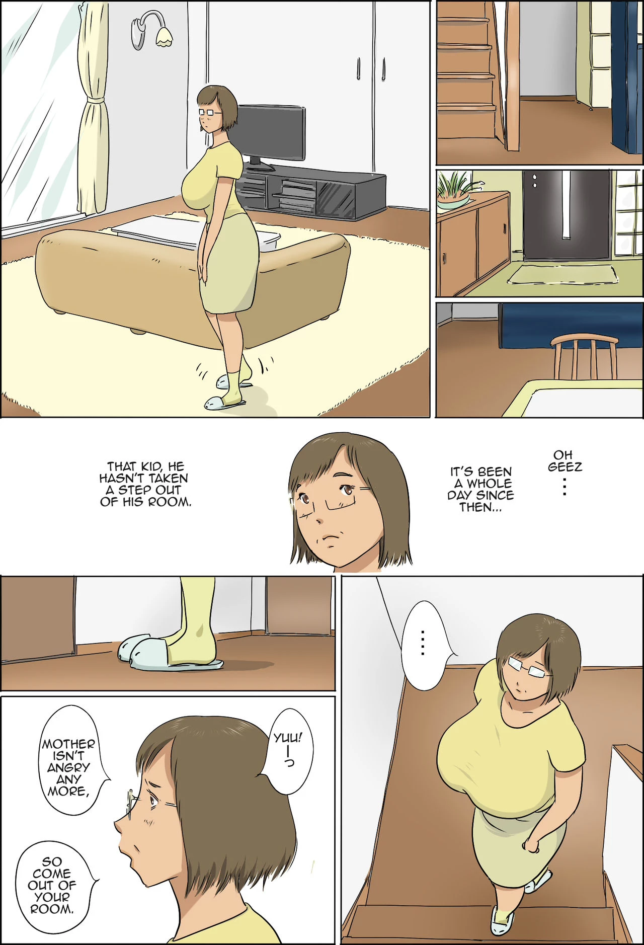Haha to Musuko no Kazoku Seikatsu  Family Life of Mother and Son image number 16