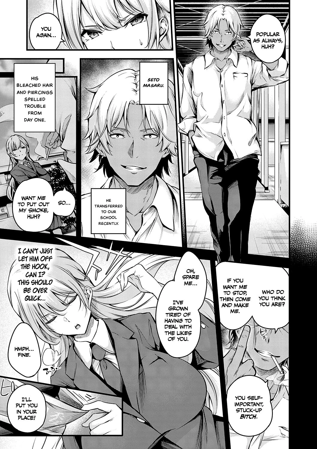 Disciplinary Committee President Ichijous Submission! + After  Fuuki Iin Ichijou no Haiboku + After image number 2