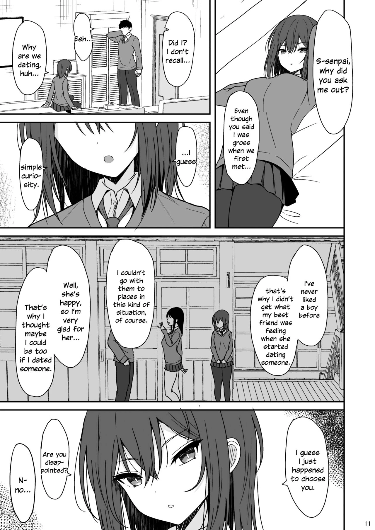 Tsumetai Senpai ga Mukyoka Nakadashi Sareru made image number 9