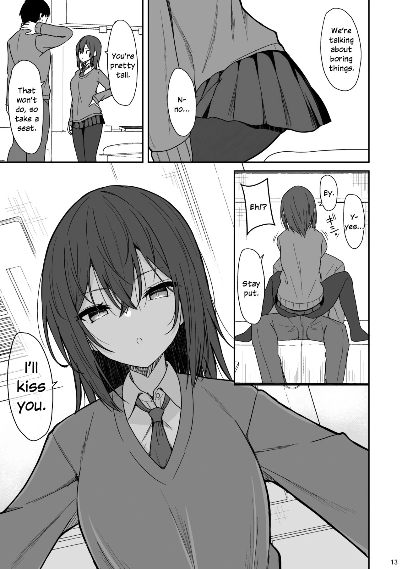 Tsumetai Senpai ga Mukyoka Nakadashi Sareru made image number 11