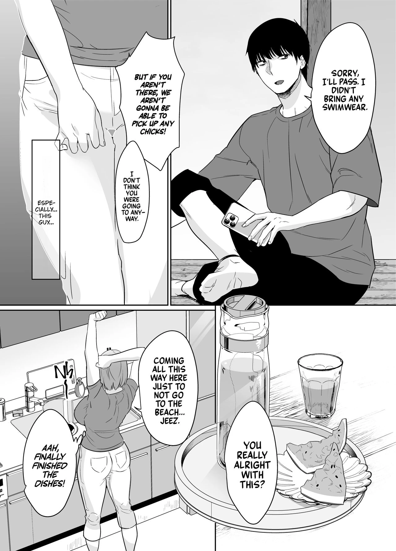 Rural, Summer. Hot Sweet Sex with My Friends Mom  Natsu, Inaka. Tomodachi no Hahaoya to Amaku Tokeyuku Atsui Sex image number 5