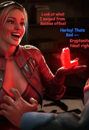 Harley x Clark - Red Kryptonite