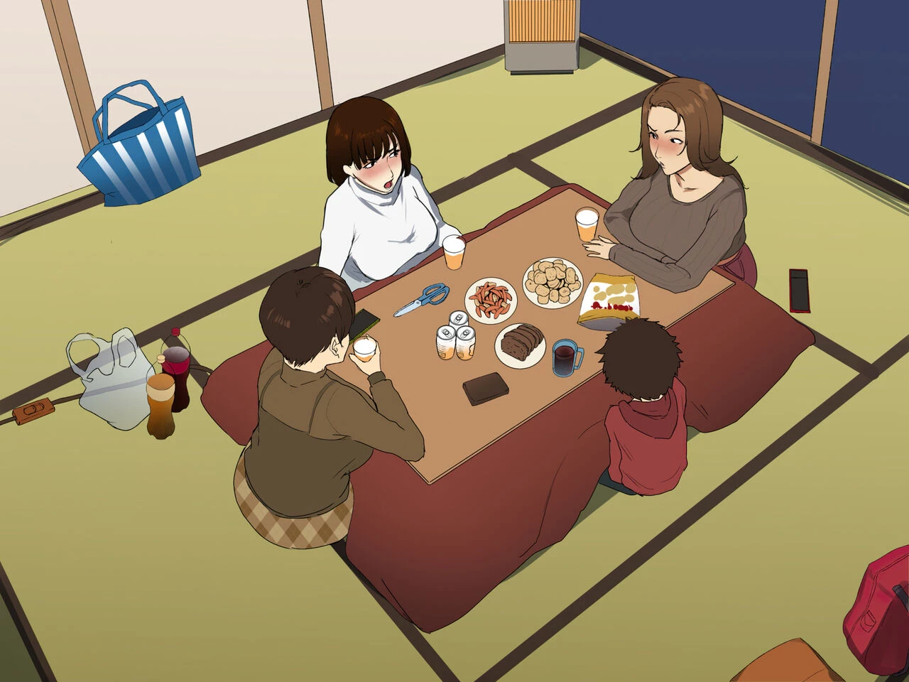 Toshikoshi Kinseki no Oba-chan-tachi to no Hitoyo image number 106