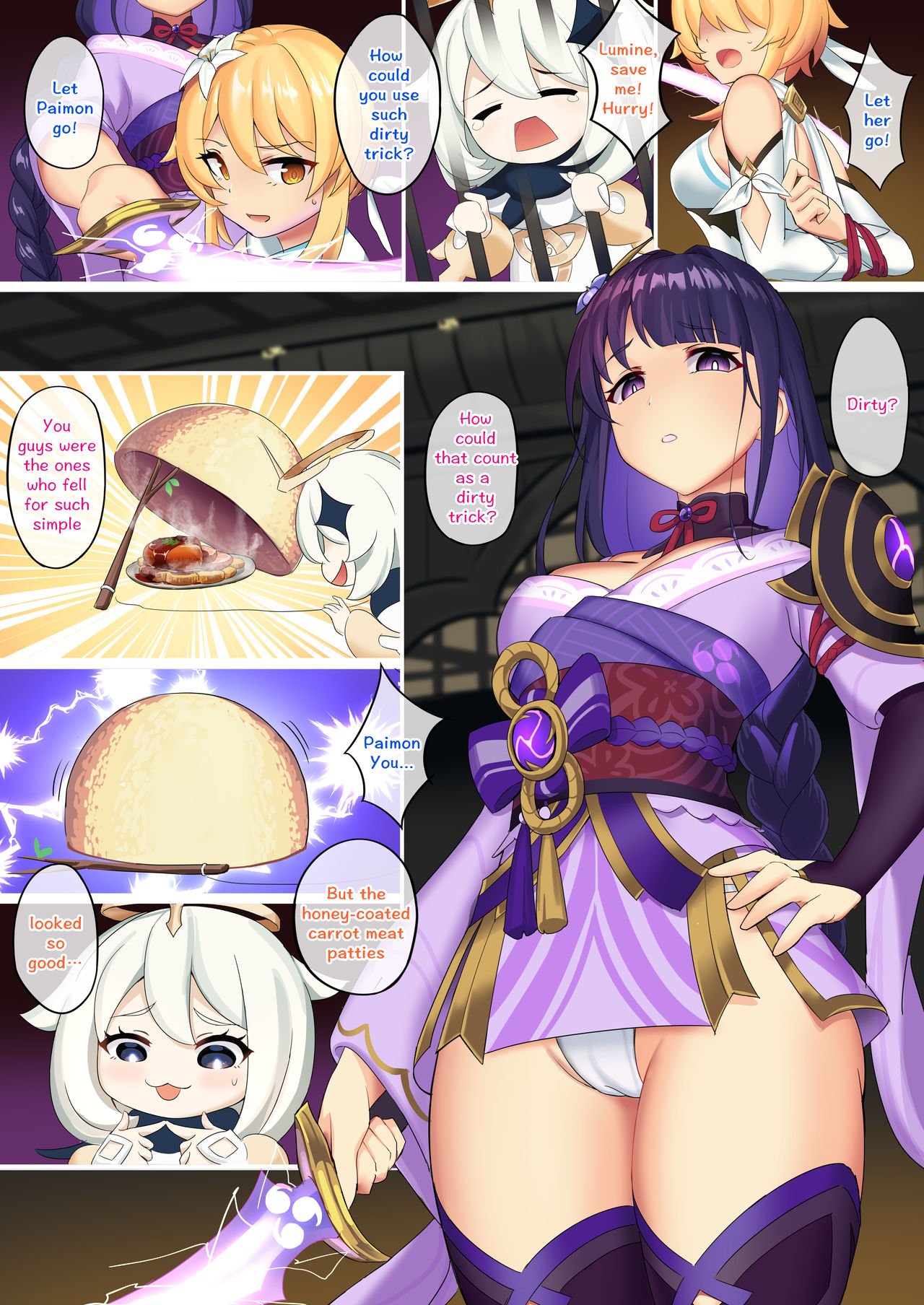 Atelier30 - Raiden Shogun (Genshin Impact) English hentai porn comic