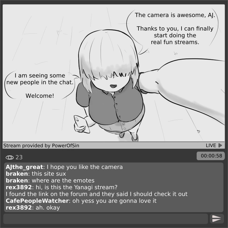 ERO-Streamer Yanagi image number 3