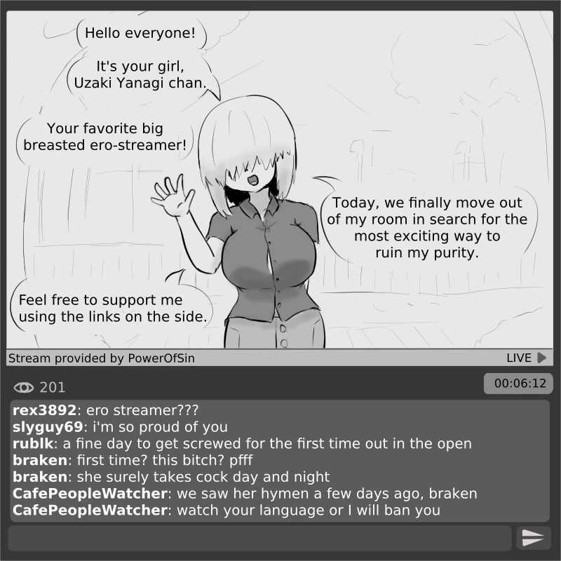 ERO-Streamer Yanagi image number 5