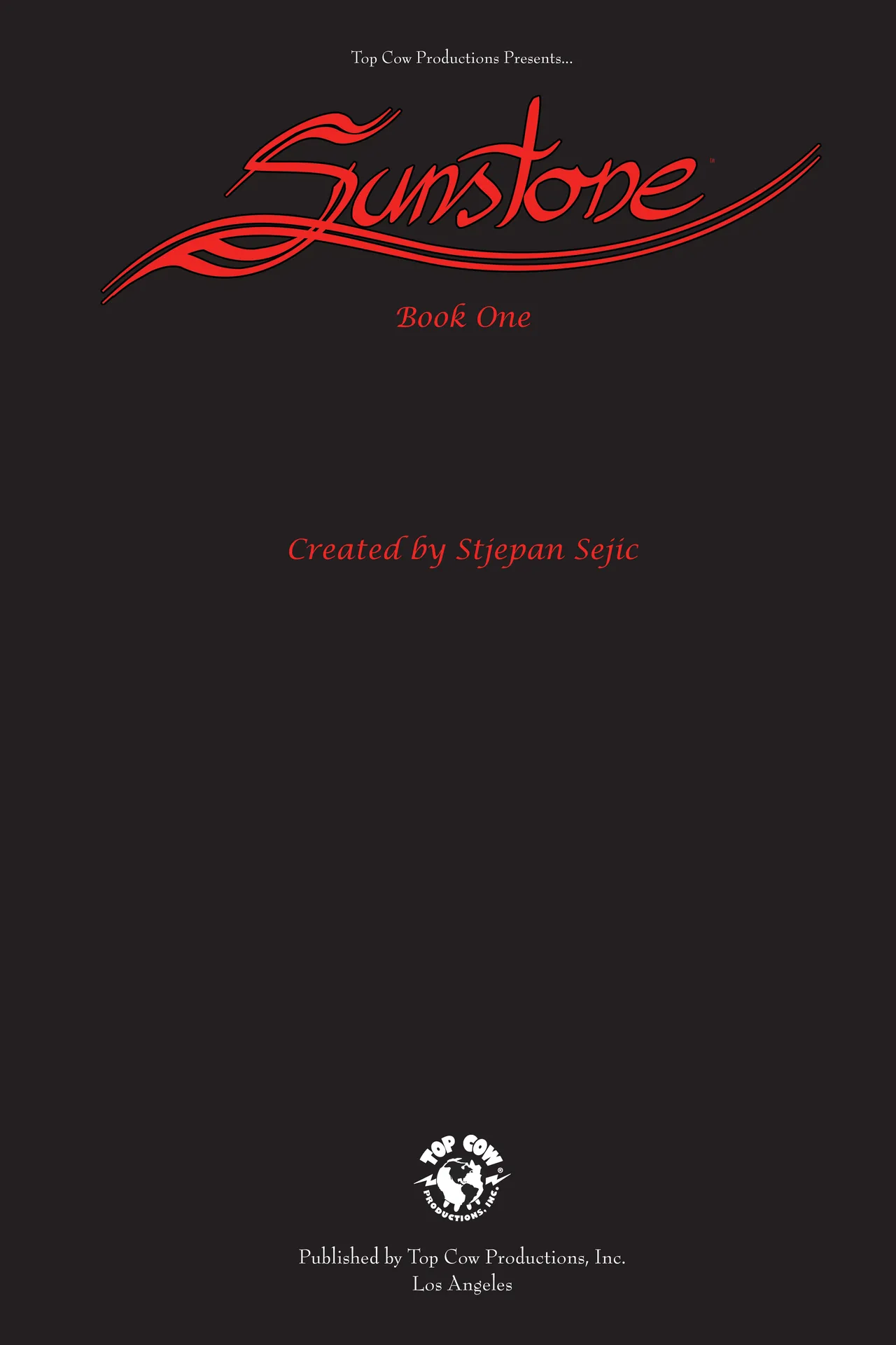 Sunstone - Book One image number 1