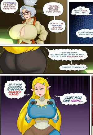 ZELDA X GANON HORSE