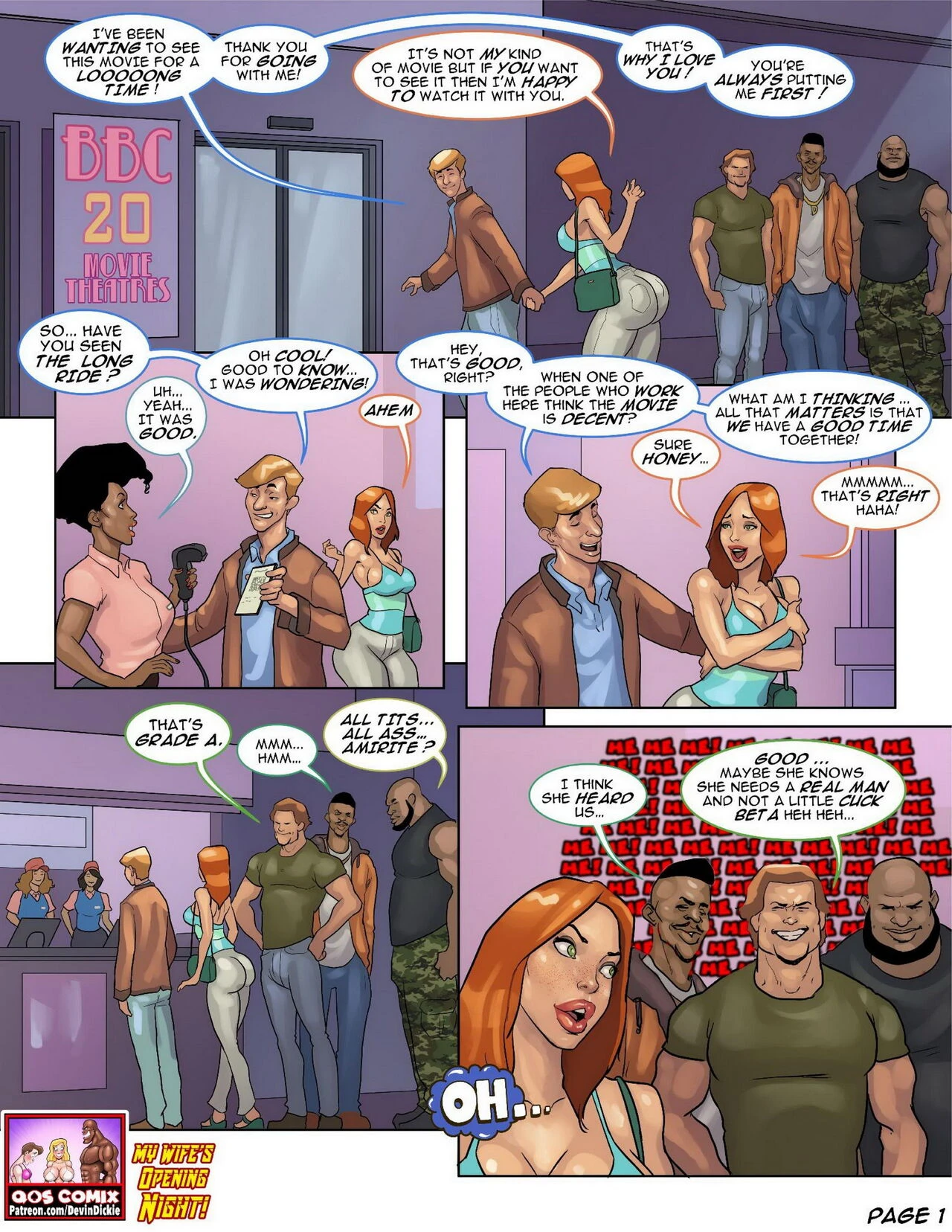 My Wifes Opening Night image number 1