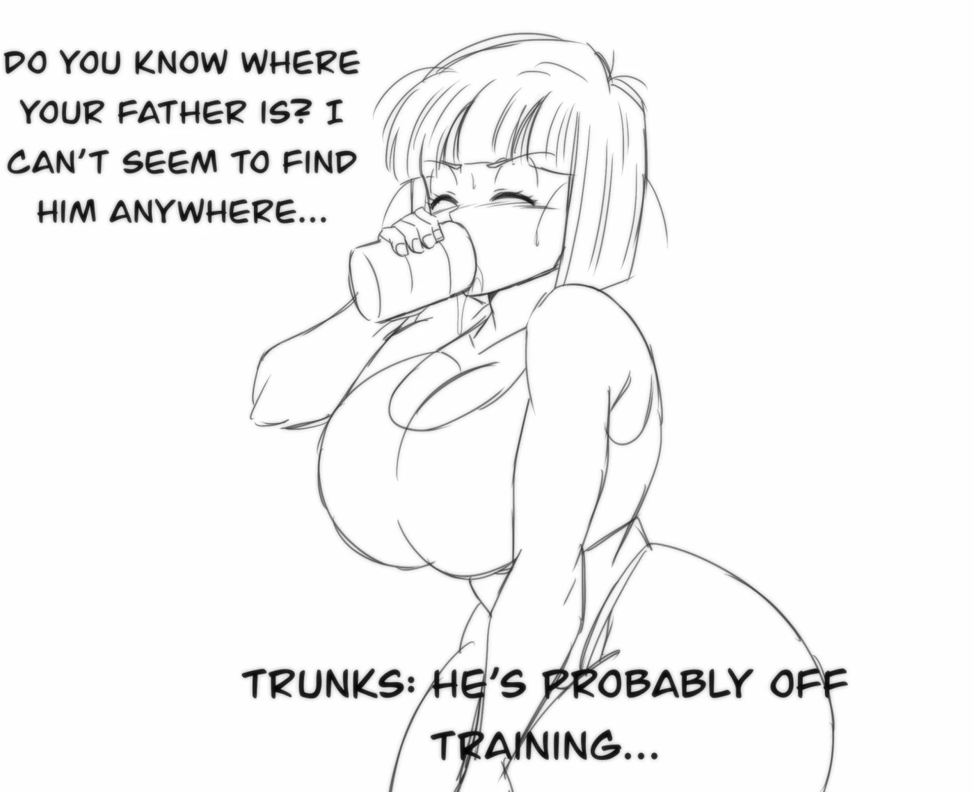 Future Trunks and Bulma image number 2