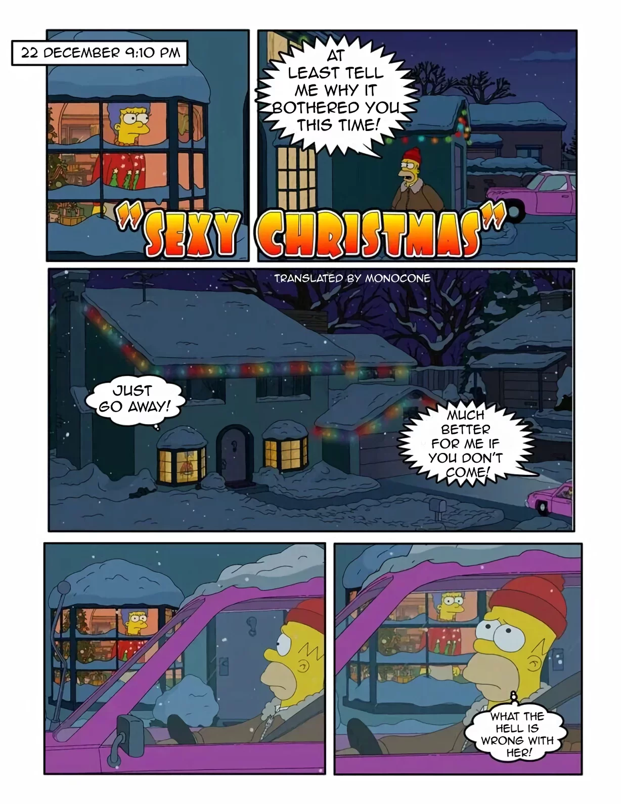 Sexy Christmas 1 Simpsons Comics IToonEAXXX - 5.1 - english porn comic