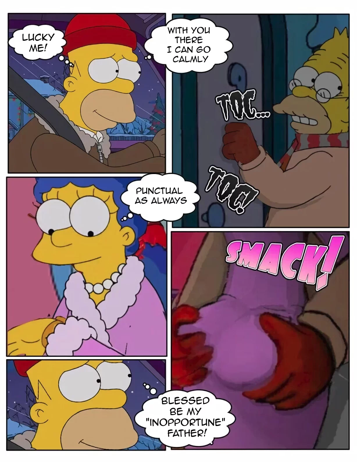 Sexy Christmas 1 Simpsons Comics IToonEAXXX - 5.1 - english porn comic image number 3