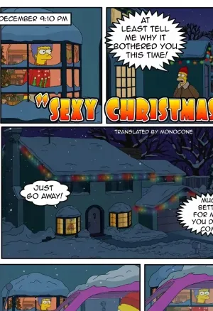 Sexy Christmas 1 Simpsons Comics IToonEAXXX - 5.1 - english porn comic