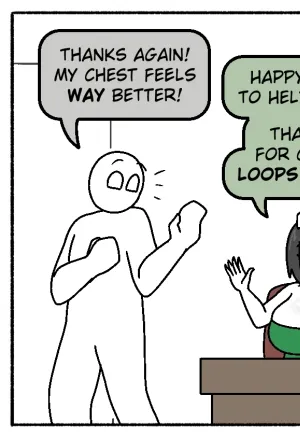 Vero birthday comic
