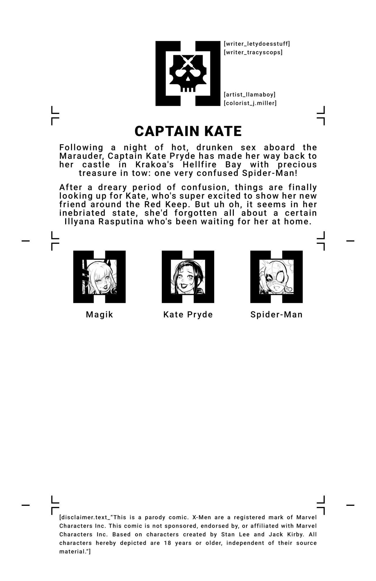 House Of XXX - Captain Kate 2(Spider-Man) Tracy Scops - english image number 1