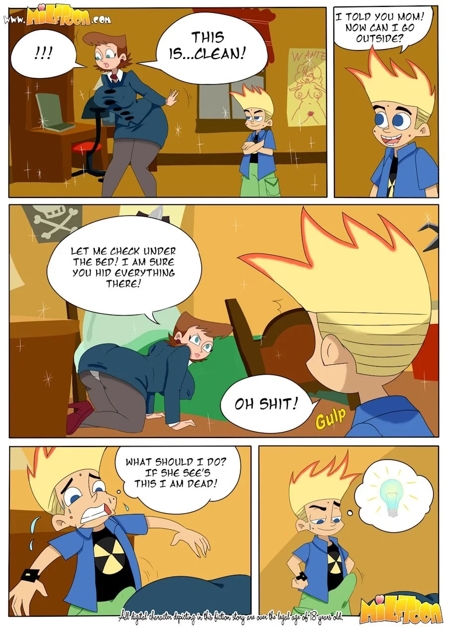 Johnny Exam (Johnny Test) [MILFToon] image number 2