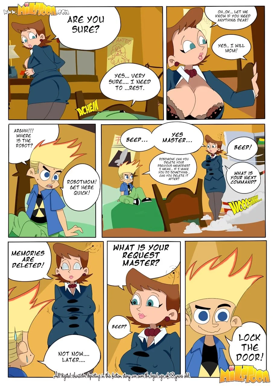 Johnny Exam (Johnny Test) [MILFToon] image number 4