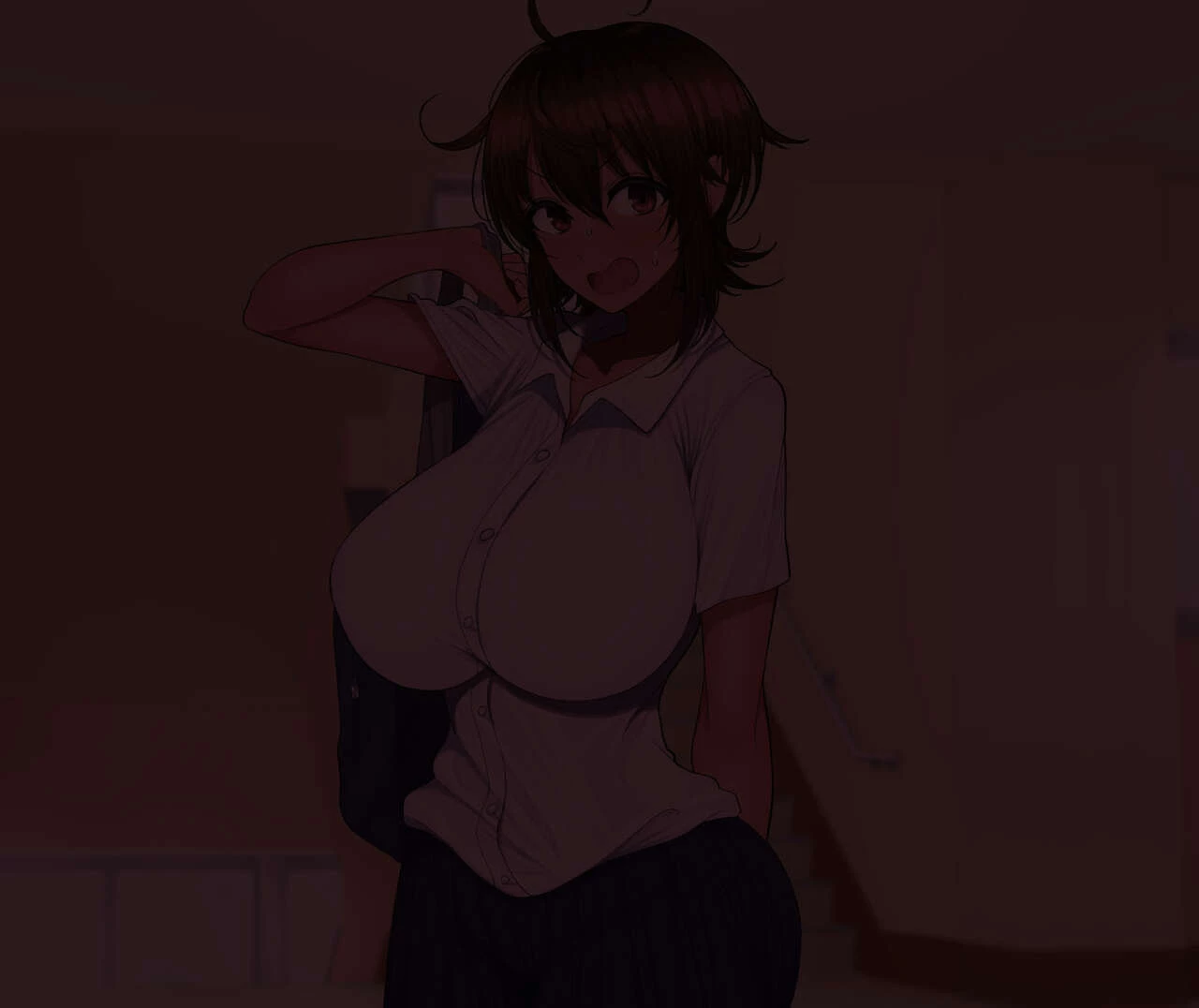 A Story About Having Sex With a Girl That Acts Like Its No Big Deal Since We Are Like Guy Friends  Otoko Tomodachi Mitai na Onna Tomodachi to Atarimae no You ni Sex mo Shimakutteru Ohanashi image number 22