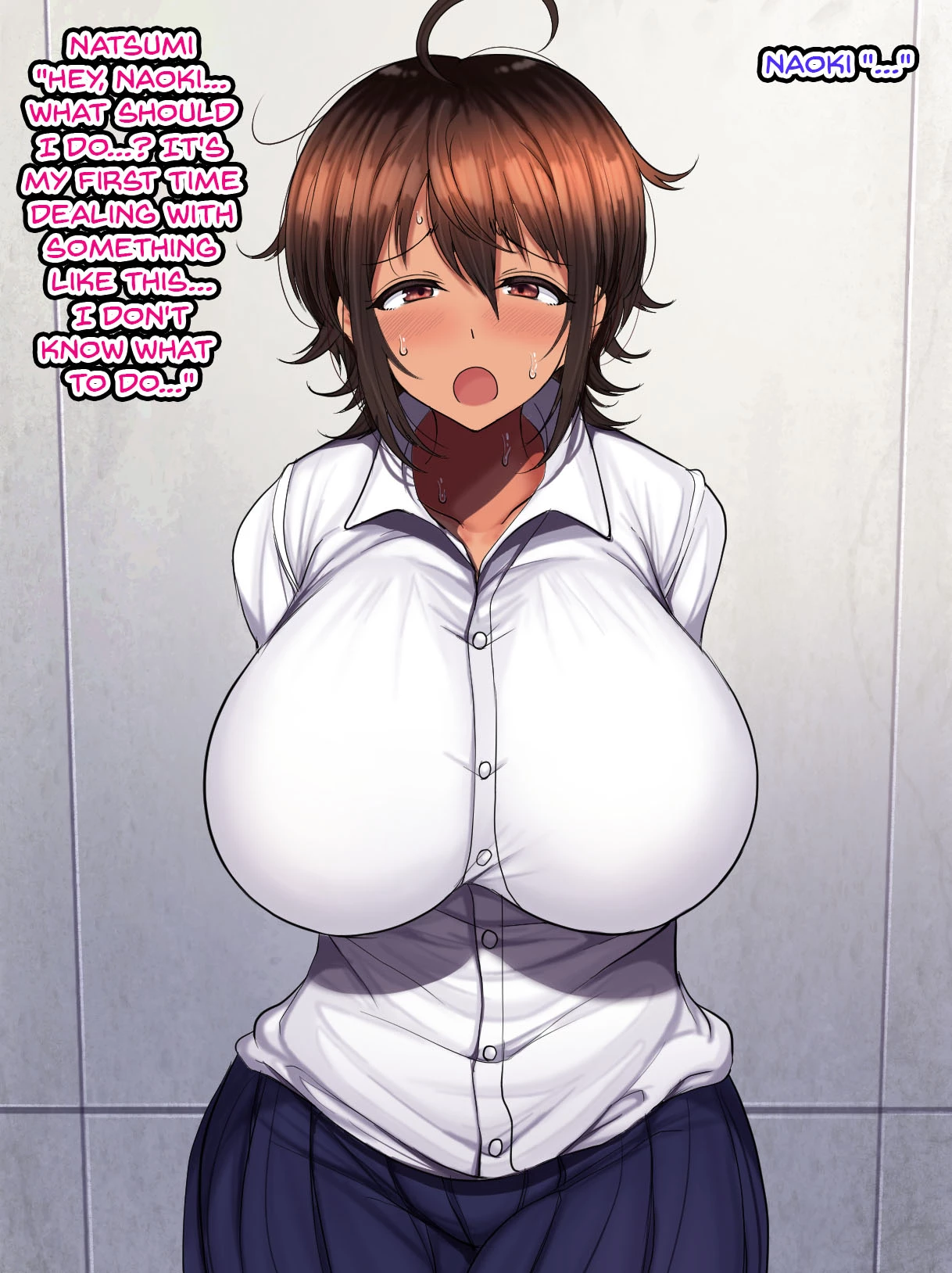 A Story About Having Sex With a Girl That Acts Like Its No Big Deal Since We Are Like Guy Friends  Otoko Tomodachi Mitai na Onna Tomodachi to Atarimae no You ni Sex mo Shimakutteru Ohanashi image number 251