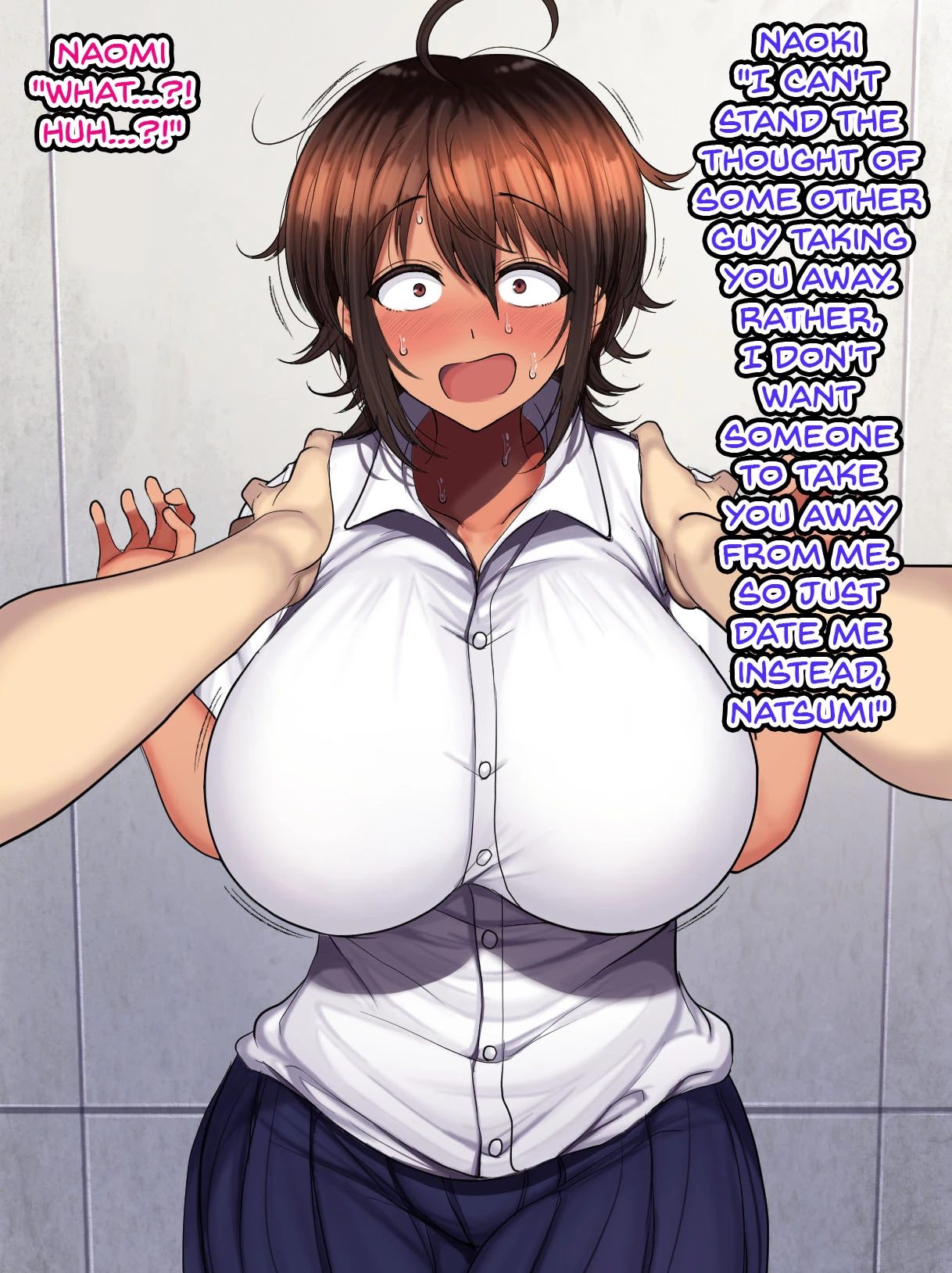 A Story About Having Sex With a Girl That Acts Like Its No Big Deal Since We Are Like Guy Friends  Otoko Tomodachi Mitai na Onna Tomodachi to Atarimae no You ni Sex mo Shimakutteru Ohanashi image number 257