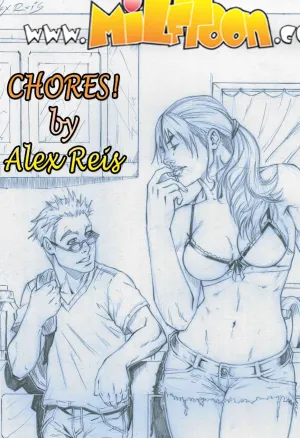 Milftoon - Chores porn comic