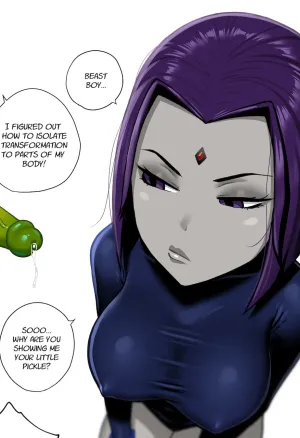 Raven and Beast Boy