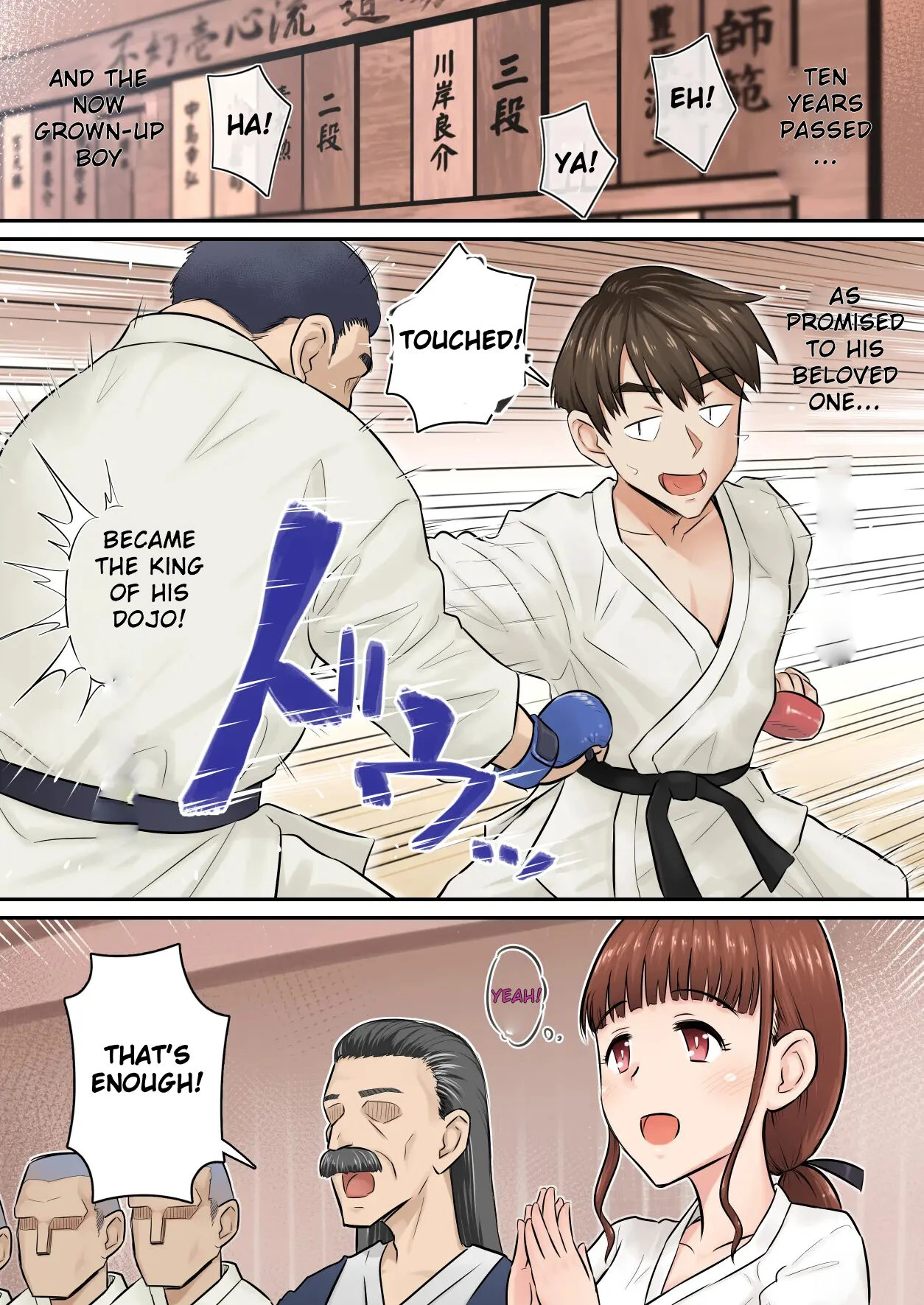 Osananajimi Kanojo ga Doujouyaburi ni Omochikaeri Sarete, Ikkagetsu-kan Gattsuri Tanetsuke Sareru Ohanashi. image number 2