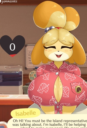 Gammainks - How did the  mayor arrive on the island (animal crossing)