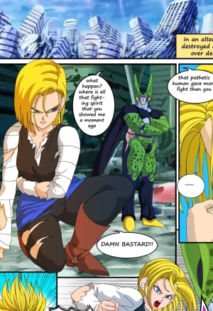 Android 18 vs Cel