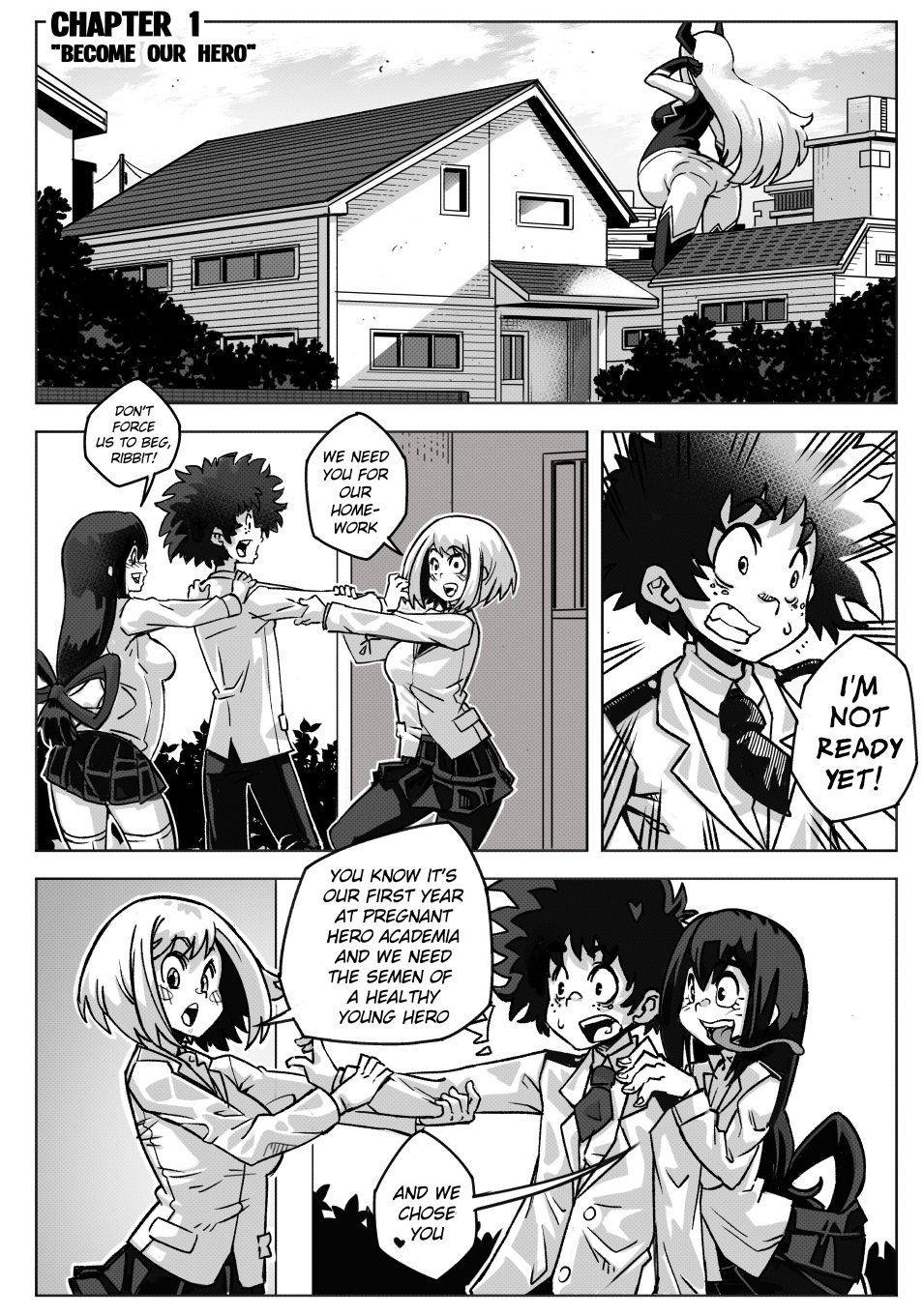 mabee.lz - Pregnant Hero Academia (my hero academia boku no hero academia) image number 3