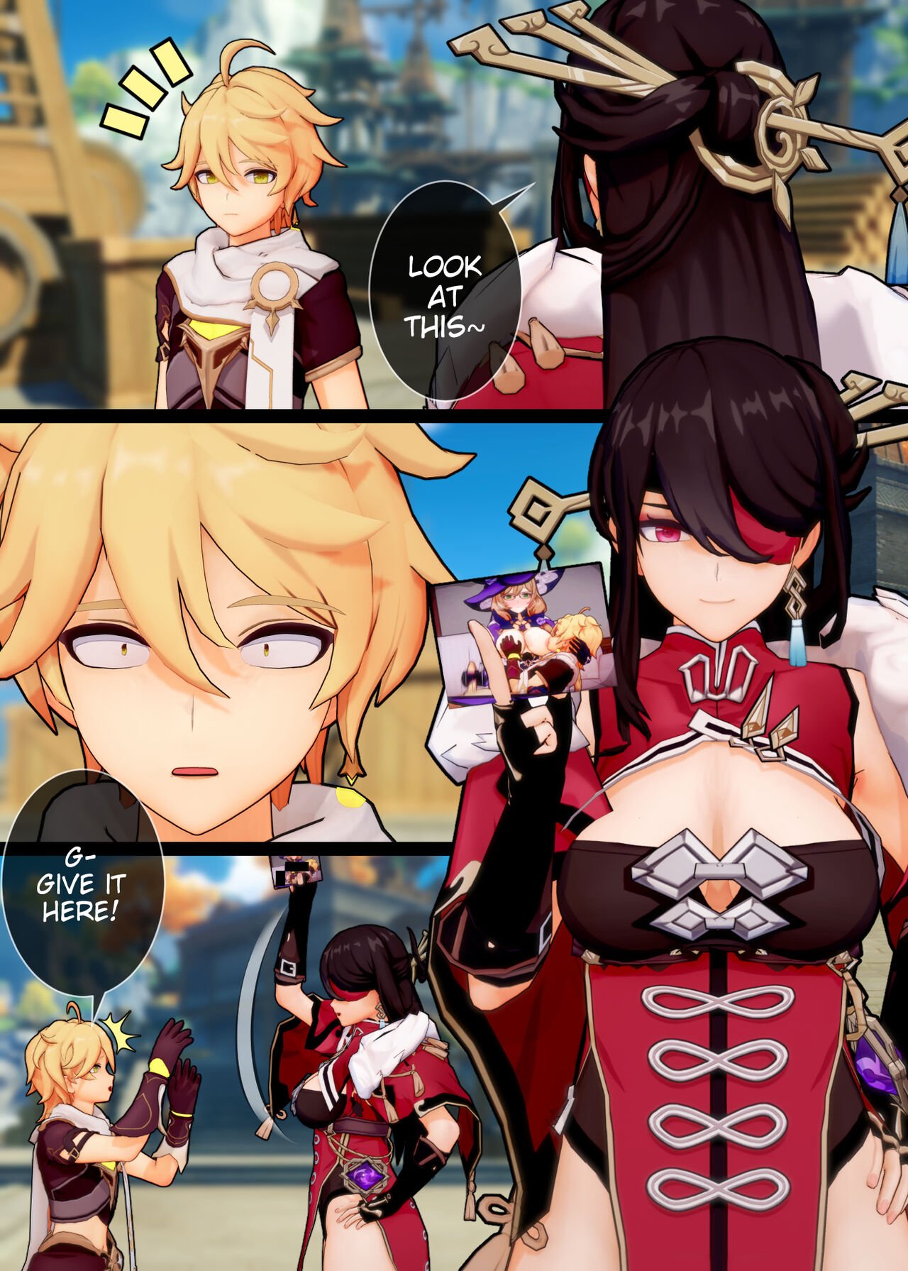 ActualE - Please, Beidou-san! I beg of you! (Genshin Impact) English Decensored image number 2